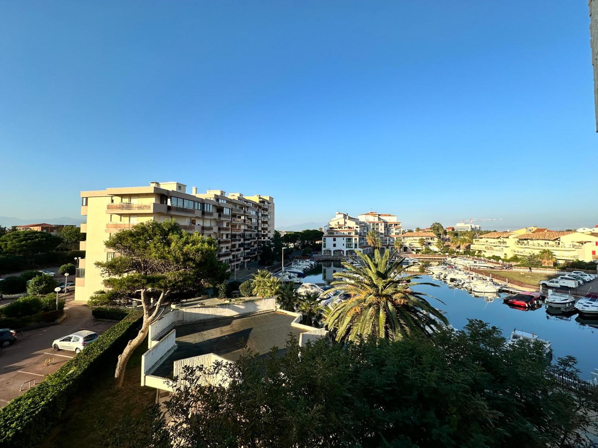 Appartement Studio Vue Sur La Marina Canet-en-Roussillon Ngoại thất bức ảnh